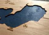 Lake St Helen, Michigan - Custom Engraved 3-D Wood Wall Hanging