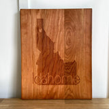 Personalized Engraved Cherry or Maple Cutting Boards