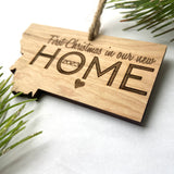 First Christmas Living in Montana Christmas Ornament