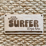 Little Surfer Macrame Blank - 8" Wood Macrame Frame
