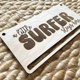 Little Surfer Macrame Blank - 8" Wood Macrame Frame