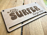 Little Surfer Macrame Blank - 8" Wood Macrame Frame
