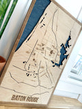 Map of Baton Rouge