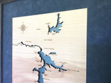 CDA Area Wood Lake Map - Coeur d'Alene, Hayden and Fernan with Chain Lakes