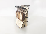 Keychain Display Stand Custom with your logo - POS Retail Display - Craft Show Stand - Jewelry Holder