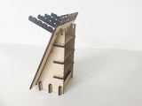 Keychain Display Stand Custom with your logo - POS Retail Display - Craft Show Stand - Jewelry Holder