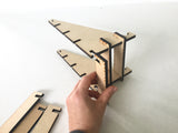Keychain Display Stand Custom with your logo - POS Retail Display - Craft Show Stand - Jewelry Holder