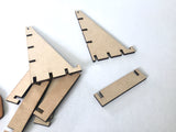 Keychain Display Stand Custom with your logo - POS Retail Display - Craft Show Stand - Jewelry Holder