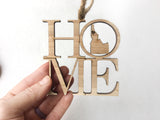 Alaska HOME State Ornament