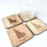 Idaho Wood Coasters