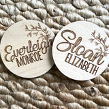 Growing Branch | Personalized Baby Name Announcement Plaque