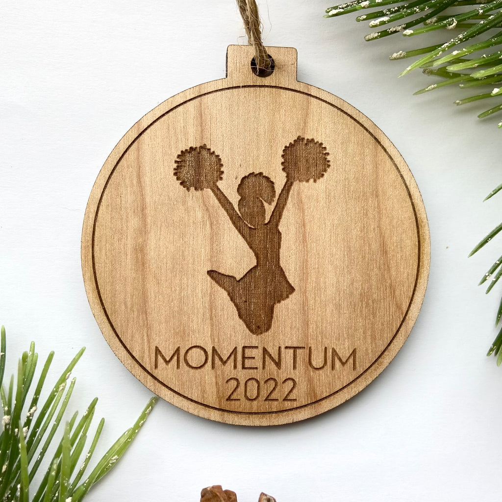 Cheer Charms - Personalized Wooden/Acrylic Ornaments – Artisan Haynes