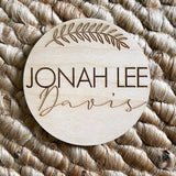 Baby Name Photo Prop