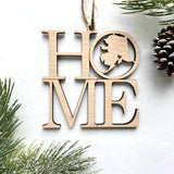 Alaska HOME State Ornament