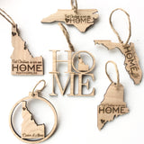 Alaska HOME State Ornament