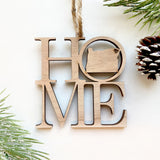 Alaska HOME State Ornament