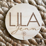Growing Branch | Personalized Baby Name Announcement Plaque