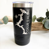 20oz Coeur D’Alene Idaho Double Wall Insulated Idaho Tumbler