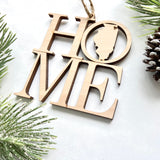 Alaska HOME State Ornament