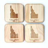 Idaho Wood Coasters