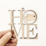 Alaska HOME State Ornament