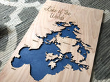 lake of the woods map