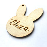 Bunny Easter Basket Tags - Personalized