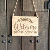 In Session - Please Do Not Disturb - 8"x6" - Hanging Office Door Sign
