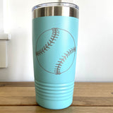 Softball Mom Era - 20oz Mint Double Wall Insulated Idaho Tumbler