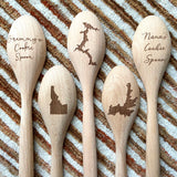 Funny Engraved Wood Spoon