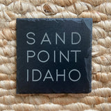 Sandpoint, Lake Pend Oreille Idaho Slate Coaster