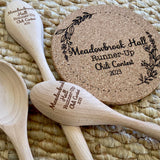Engraved Wood Spoon