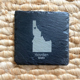 Hayden, Idaho Slate Coaster