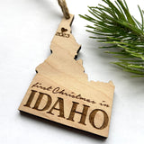 First Christmas In Idaho Christmas Ornament
