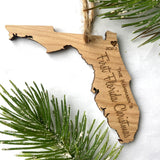 FLORIDA - First Christmas In Our New Home Christmas Ornament