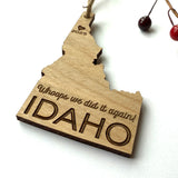Idaho Christmas Ornament