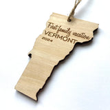 Vermont Family Vacation Ornament