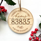 Zip Code Home for the Holidays Local Hometown Ornament