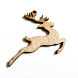 Personalized Engraved Wood Sleigh Christmas Ornament