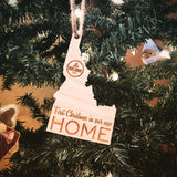 Idaho "Home" Christmas Ornament