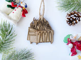 Dumpster Fire 2020 Christmas Ornament