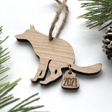 Pooping Dog Funny 2021 Ornament