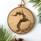 Payette Lake, Idaho Engraved Christmas Ornament